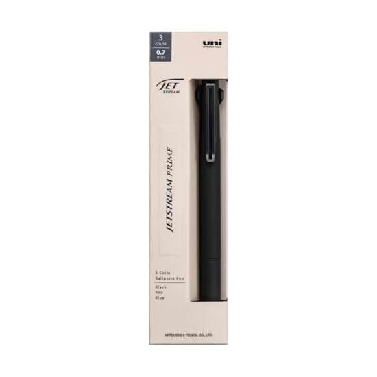 uni-ball JETSTREAM PRIME 3-Color Ballpoint Pen 0.7mm Black SXE3350007.24 0.7mm - B0DRJKZV9L