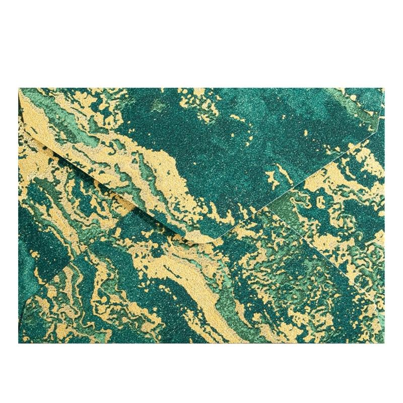 1 set kinesisk stil brevpapper och kuvert set Retro brevpapper med kuvert Skrivpapper för presentkort