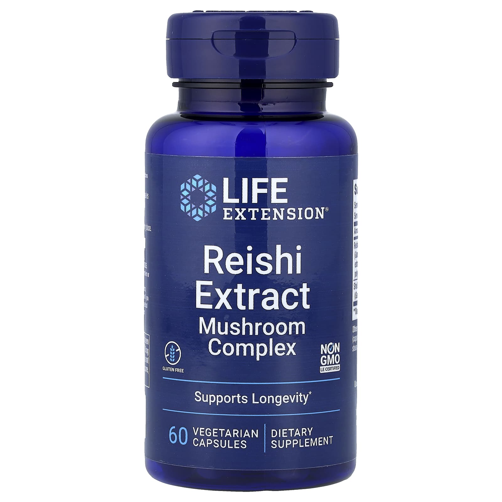 

Reishi Mushroom Extract Mushroom Complex, 60 Veggie Capsules