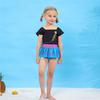 2026 Girls' Disney Princess One-Piece Swimsuit: Cinderella, Snow White & Rapunzel Design