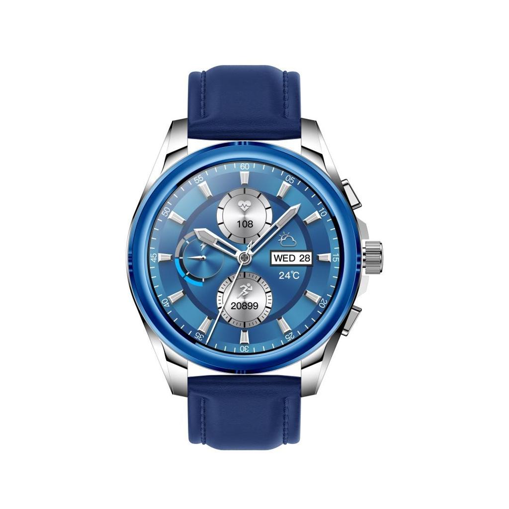 Rainbuvvy KC83 Bluetooth Call Smartwatch 1.43inch Ronde Scherm JL7013A6 Android 1ATM Waterdicht Horloge 450mAh Ondersteunt Meerdere Talen Hartslag