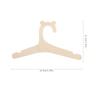 5-50pcs Baby Clothes Rack Wooden Children Clothing Hanger Cute Bear Hangers For Wardrobe Storage Tools Princess Room Decoration