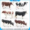 Cross-Border Farm Animal Models: Holstein & Jersey Cow Ornaments for Children's Learning