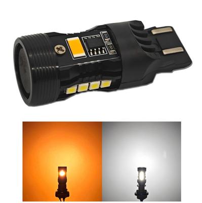 2 Pcs W21/5W LED Bulb 7443 12V No Error, Two Colors, JP Off-Road