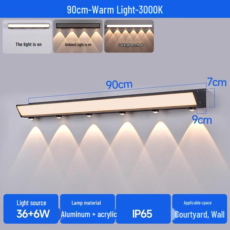 

UOSU Hill Style Outdoor Wall Wash Light