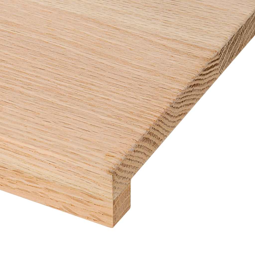 Vidaxl Parapety 2 Szt., Surowe, 70X30X2 Cm, Lite Drewno Dębowe
