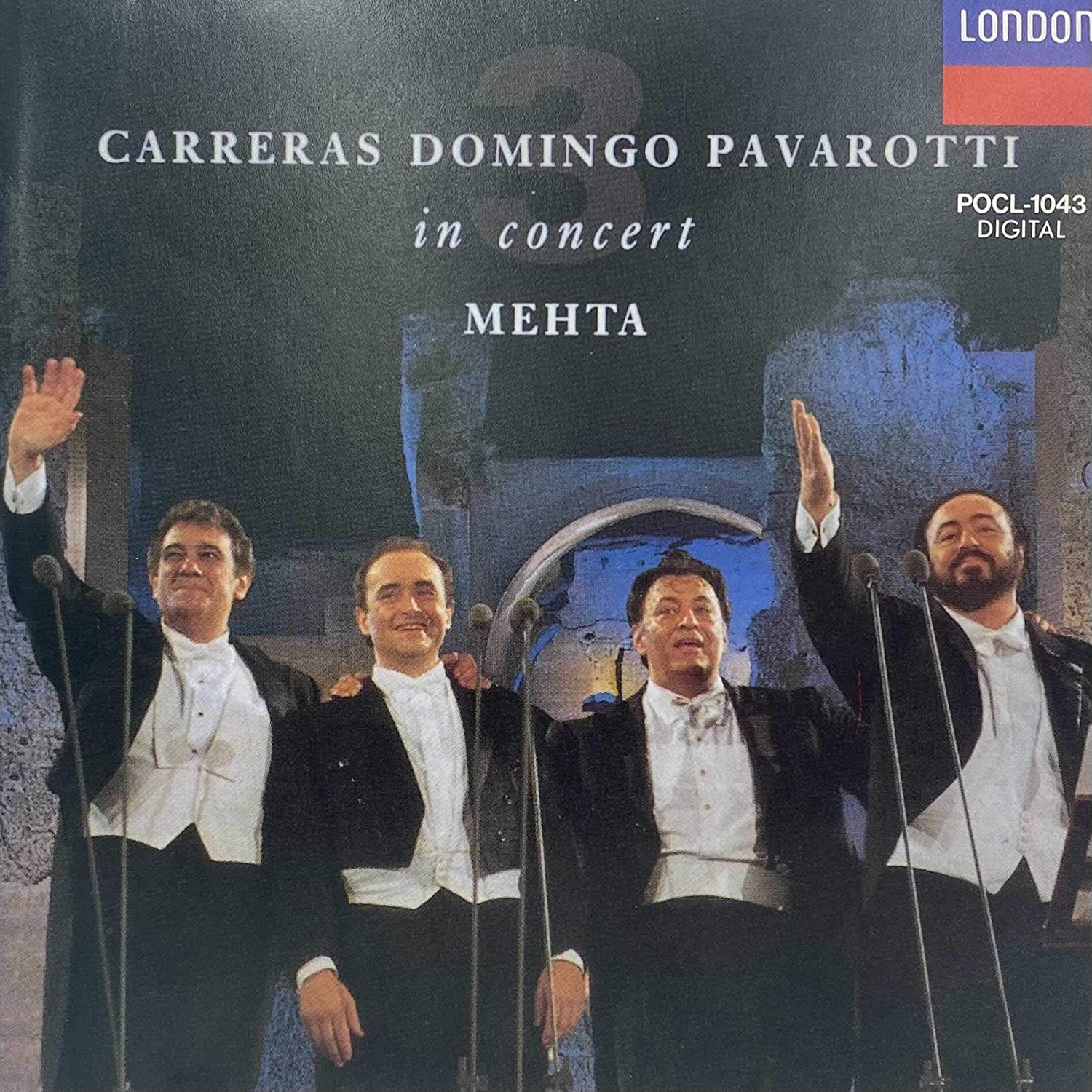 

CD VARIOUS - The Three Tenors Century Competitio POCL1043 Japan ObiClassical Used