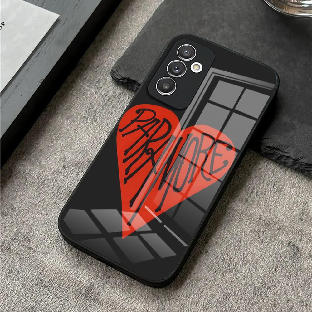 

Phone Case For S25 Ultra Samsung S26 S23 S24 Plus S22 S20 S21 Fe A54 A34 A53 A16 Glass Cover COOL Paramore Samsung s26
