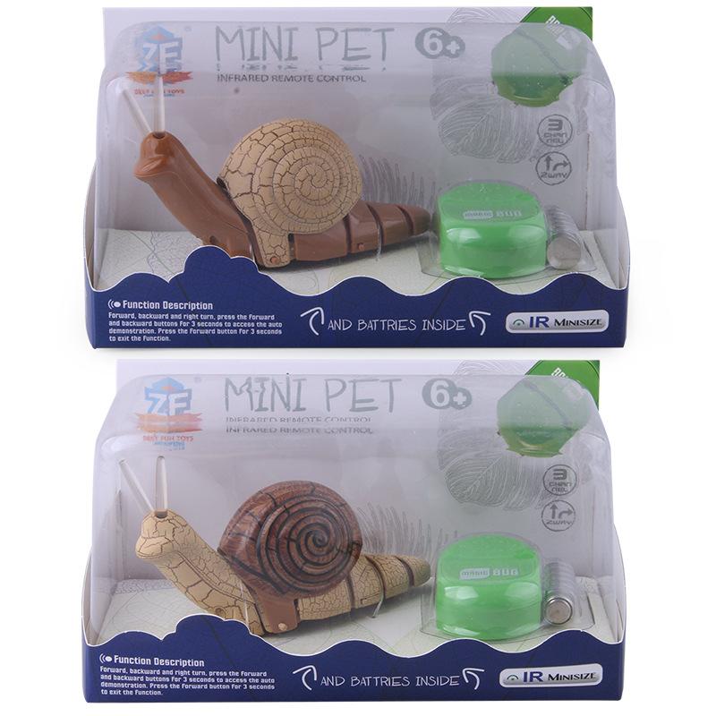 Neues Seltsames Spielzeug Elektrische Fernbedienung Infrarot Schnecke Simulation Kreatives Insekten Haustier