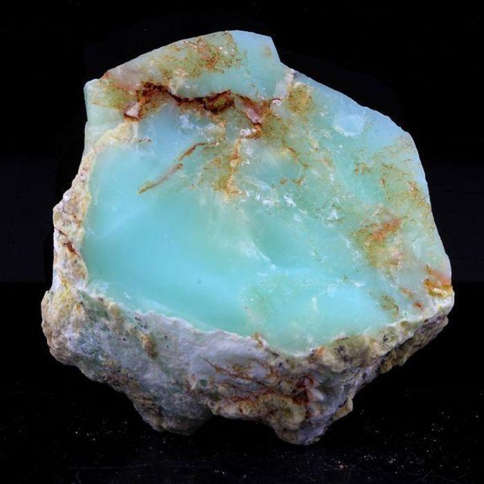 Chrysoprase - Lipecki Dol - 118.5 ct - Quartz - Gris - Certificat d'authenticité