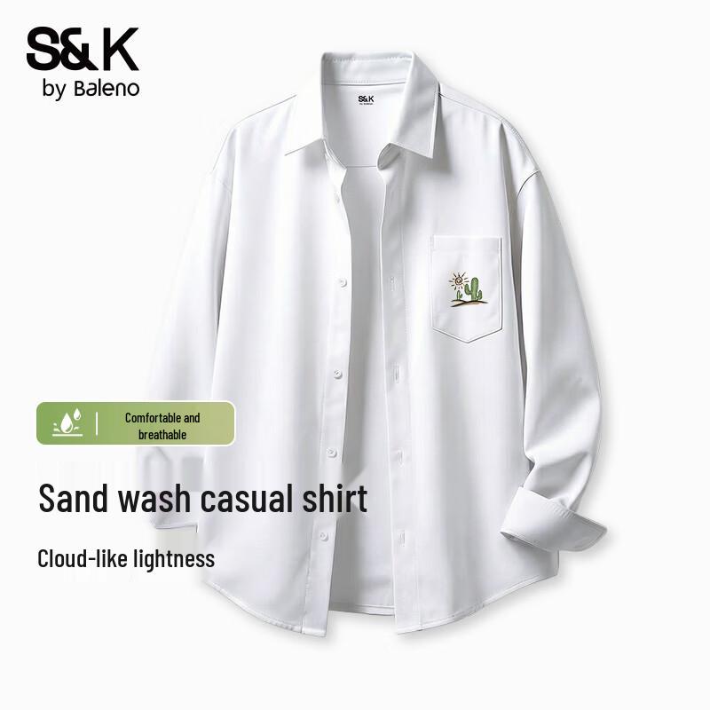 Baleno Men s Japanese Style Long Sleeve Print Shirt 3XL