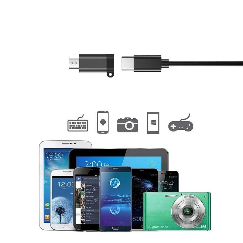 Type C To Micro Usb Cable Type C To USB 3.0 OTG Adapter for MacbookPro Xiaomi Huawei Samsung Phone Charging Cable Charger