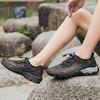 Outdoor Hiking Shoes Breathable Water Shoes Anti Slip Soft Sole Mesh Casual Plus Size 39-47