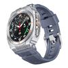 Metal Case+Strap for Samsung Galaxy Watch Ultra 47mm Strap Silicone Breathable Strap Replacement Band for Samsung Galaxy Ultra 2025/2024 Correa