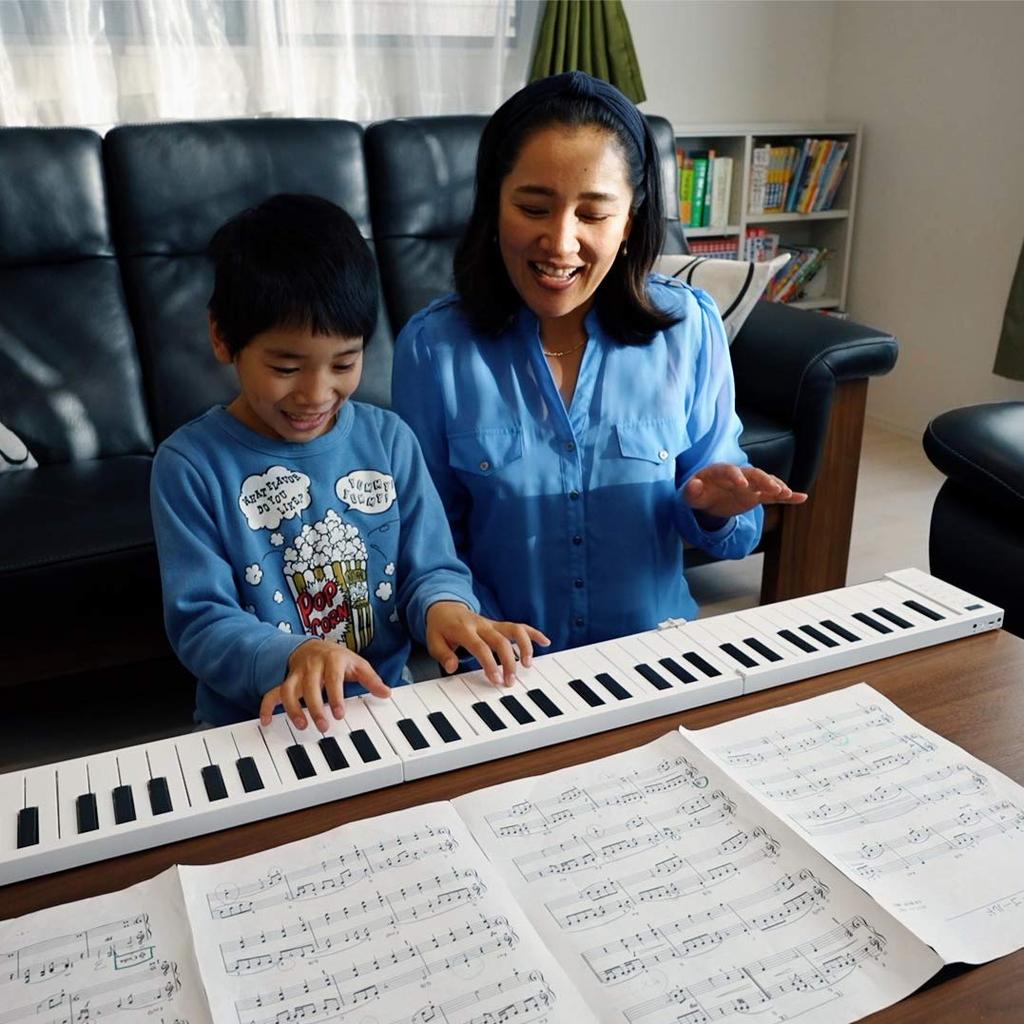 TAHORNG OP88 Folding Digital Piano with 88-Key MIDI Keyboard