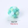 Handmade Colorful Bell Ball: Interactive Plush Chase Toy for Cats