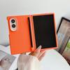 Shockproof Hard PC Pen Slot Phone Case with Stylus For Samsung Galaxy Z Fold 8 7 6 5 4 Fold8 Ultra Matte Candy Color Cover