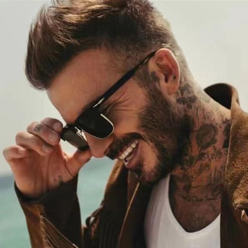 1/8pcs Retro Square Sunglasses Men UV400 Protection Vintage Designer Shades for Outdoor Women Fashion