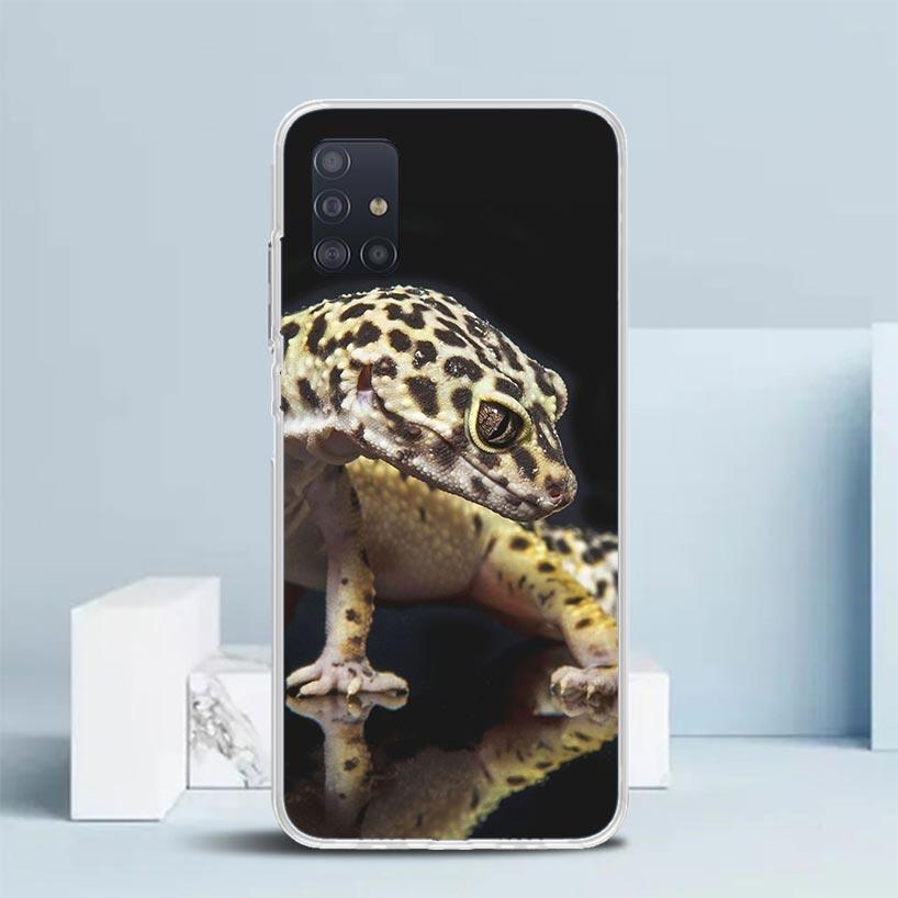 

Lizards Geckos Soft Cover for Samsung Galaxy A12 A22 A32 A52 A72 A02S Phone Case Note 20 Ultra 10 S10 Plus A51 A71 A50S A20S A10 Samsung Note 20
