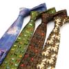 Cravate Classique pour Homme 8cm Imprimé Animal Cheval Graffiti Accessoire de Mariage Business Cadeau