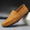Mocasines de Cuero de Alta Calidad para Hombre Zapatos Casuales Slip on para Hombre Moda Flats Zapatos de Conducción para Hombre Mocasines Diez Colores Talla 38-47