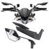 For Z1000 Z900 Z800 Z750 Z650 Z400 Z300 Z250 New Combat Style Motorcycle Rearview