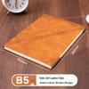 A5 Sheepskin Soft Leather Notebook – Customizable, Logo Printable, Thick Business Office Design