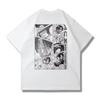 Japanese Anime ONE PIECE Collab Summer Oversized Trendy Unisex Short Sleeve T-shirt