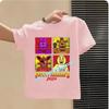 T-shirt FNAF Traspiranti Bambini Five Nights At Freddy Carino Top a Manica Corta Ragazzi Ragazze Moda Estiva T-shirt Abbigliamento Bambini