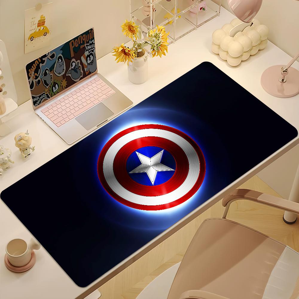 movie cool art CCaptain AAmerica ML Mouse Pad Nonslip Lockedge Thickened Desktop MousePad Large Comfort Gaming Office Student