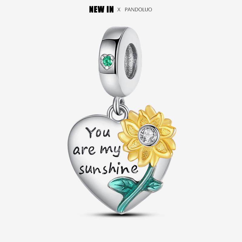 Brand Latest Arrival Yellow Series Animal Shape Charm Bead Component Bead Components Compatible With Pandach Authentic Original Bracelet High Quality