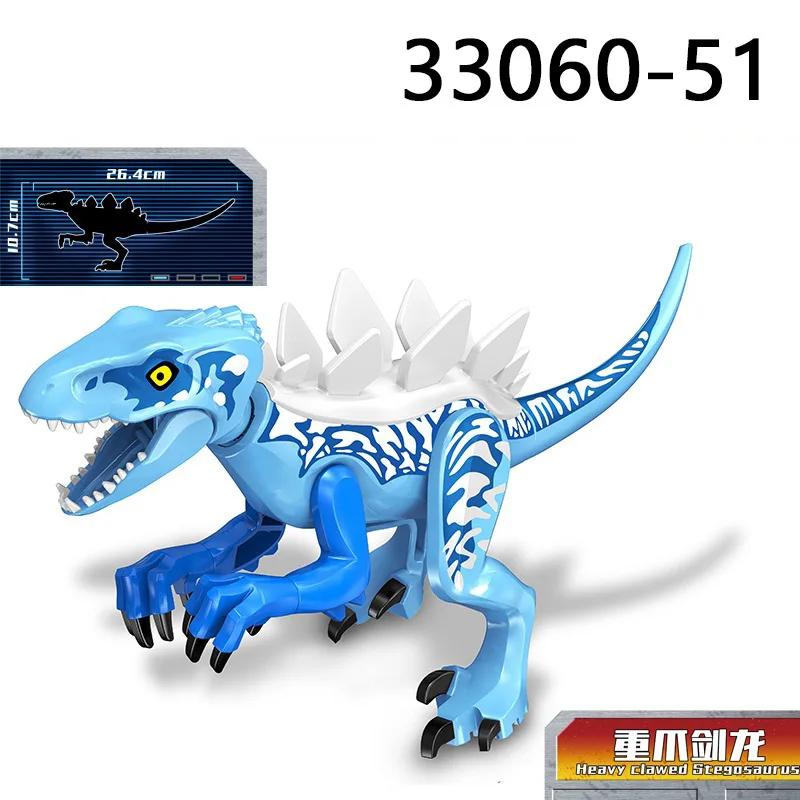 Big Size Assembled Building Bricks Toy Dinosaur World Triceratops Tyrannosaurus Children Animal Model Bricks Toys for Boys Gifts Premium Quality