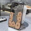 Cartoon Tier Süßes Capybara Handyhülle Für iPhone 16 15 14 13 12 11 Pro Max Mini XS XR X 7 8 Plus Stoßfest Weiche Klare Hülle