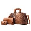 Nuova Borsa a Mano da Pendolarismo da Donna Leggera di Lusso con Fantasia Coccodrillo, Temperamento alla Moda e Spaziosa Borsa a Spalla