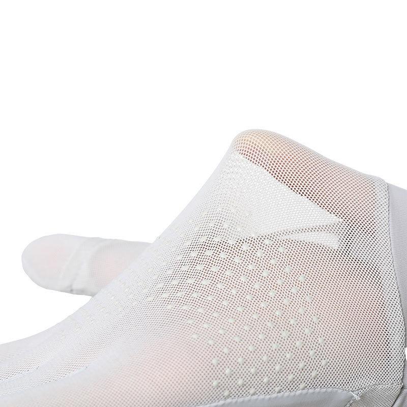 Summer ice silk gloves new splicing sunscreen UV protection cool breathable non-slip driving full finger riding gloves