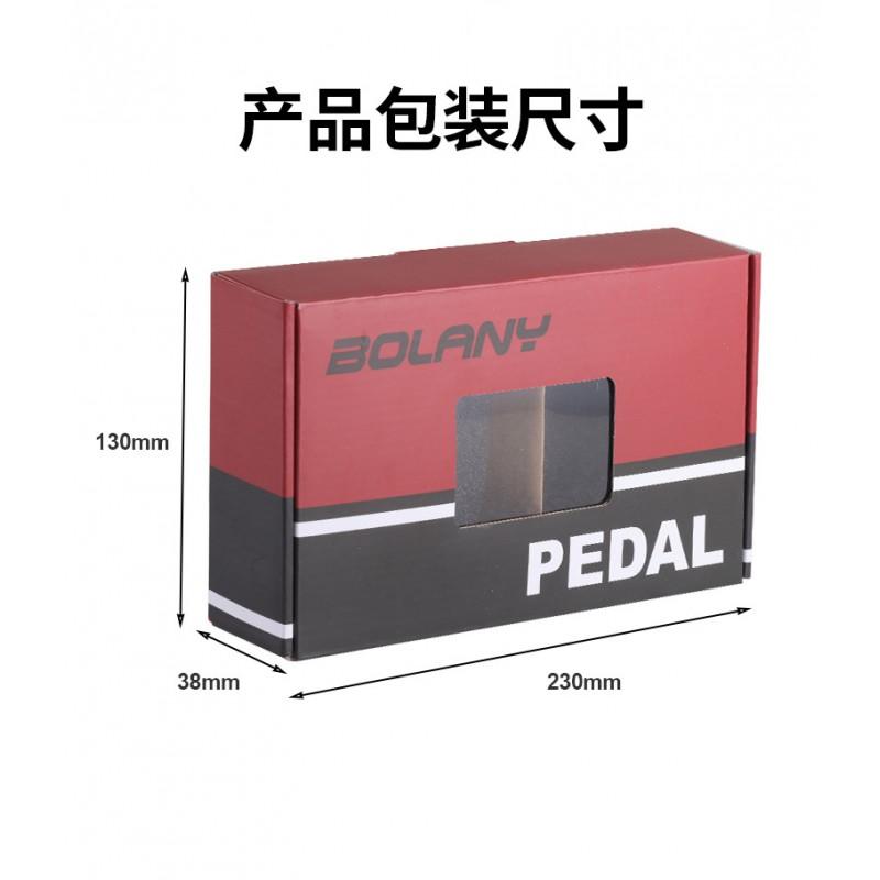 Carbon Fiber Axle Aluminum Alloy Bicycle Pedals With Triple Sealed Bearings Anti-Slip Platform Road MTB Cycling