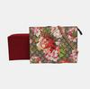 [Pre-Owned] GG Blooms Logo Canvas And Leather Clutch Bag Large - Excellent #1EG2VV6