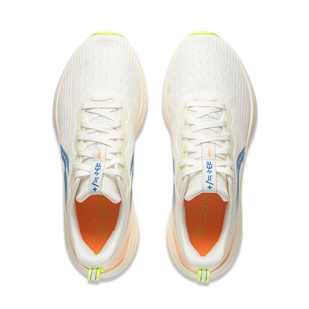 New LiNing Red Hare 7 Cushioning Abrasion Resistant Lightweight Low Top Training Racing Running Shoes Women's Ecru ARPV024-5