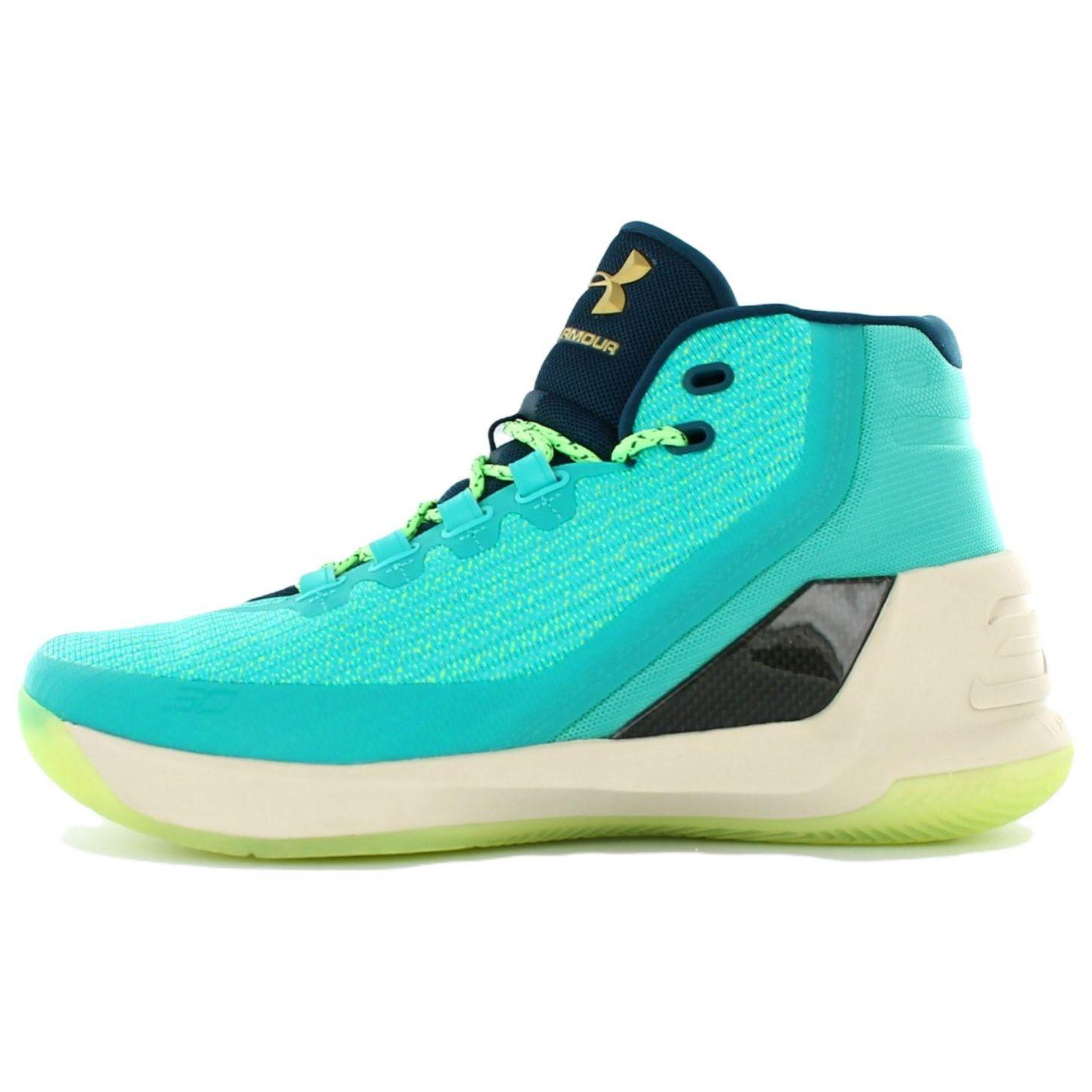 

Мужские кроссовки Under Armour Curry 3 Reign Water Green Neptune Sable 1269279-370