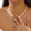 Collana di Perle Barocche Europee e Americane 2026 Inizio Primavera con Ciondoli Stella Marina e Fragola