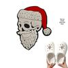 Detachable Christmas Shoe Buckle: PVC Flower Decoration for Hole Shoes