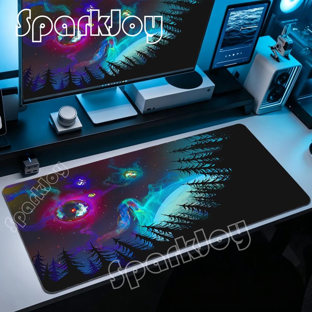 Anime Gamer Outer Wilds Mousepad Laptop Universe Space Solar System Xl Mouse Pad Hd Desk Mat Pc Gaming Accessories Keyboard Pads