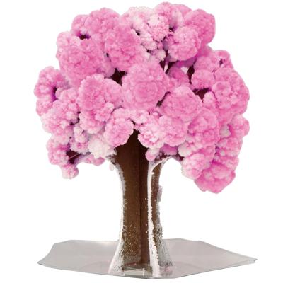 KOKUBO Magiczne Kwiaty Wiśni, magiczne drzewko wiśniowe, które kwitnie w pełni w 12 godzin. Zawiera sztuczne kwiaty, pałeczki, płatki,