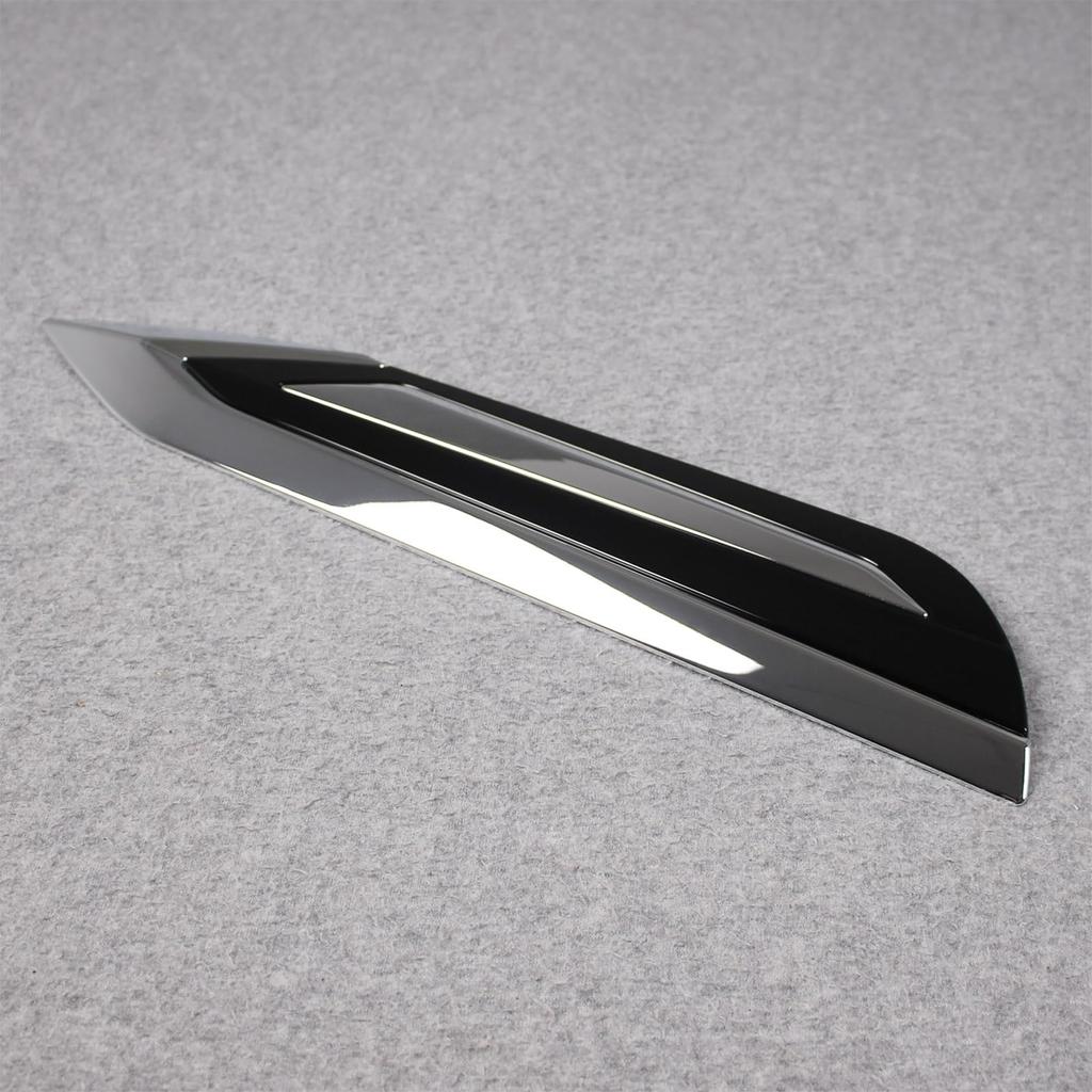 RUIQ Toyota New 40 Series Exterior Chrome Plated Fender Garnish Side Dummy Duct Air Duct Euro Duct Outside Side Door Bezel Frame Sameera Designed