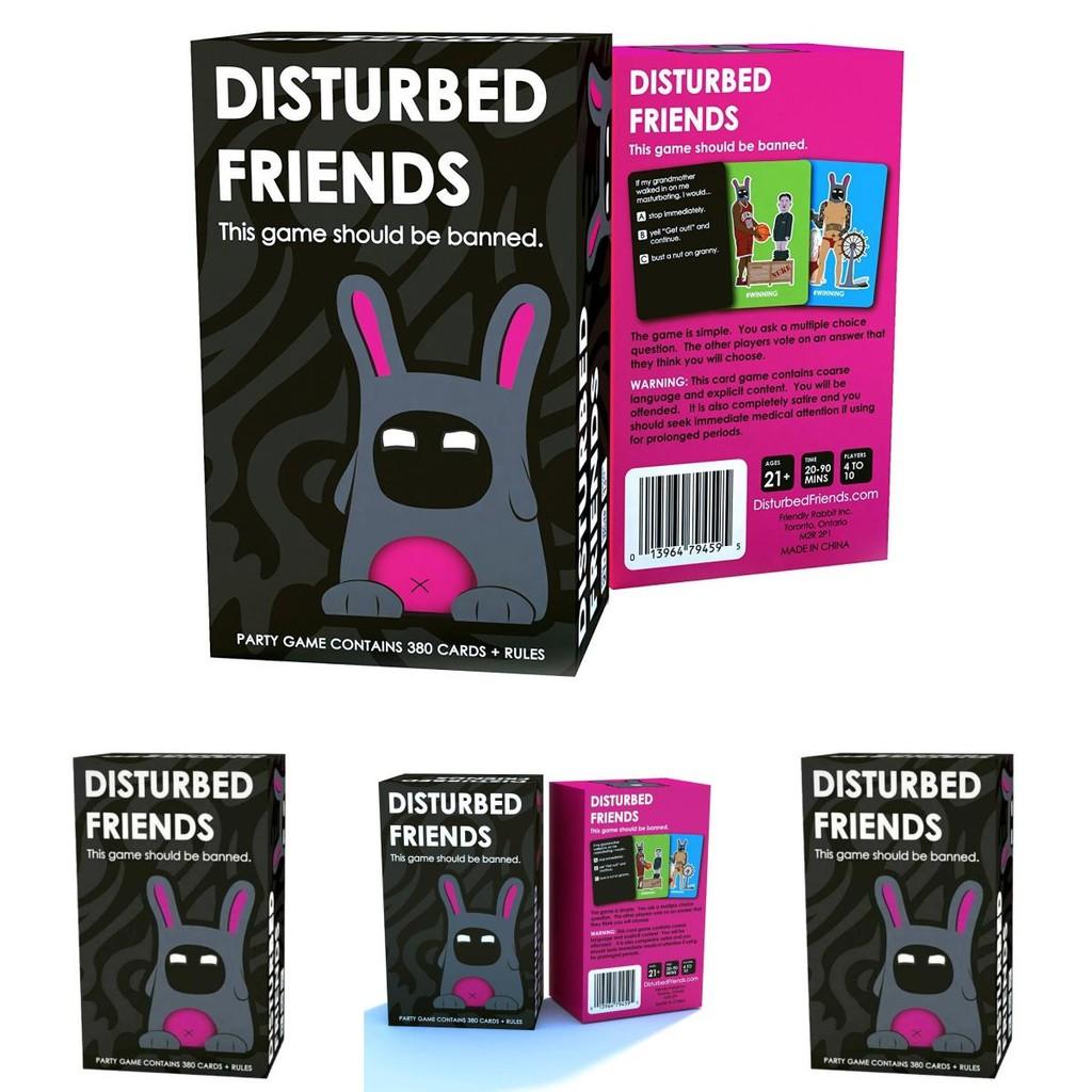 Confused Friends Antihuman Kartenspiel Für Erwachsene und Kinder Familienparty Spaß