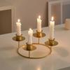 4/5Arm Candelabra Taper Candle Holders Candlestick Holders Decorative Candle Stands for Dining Table Wedding,Home Decors