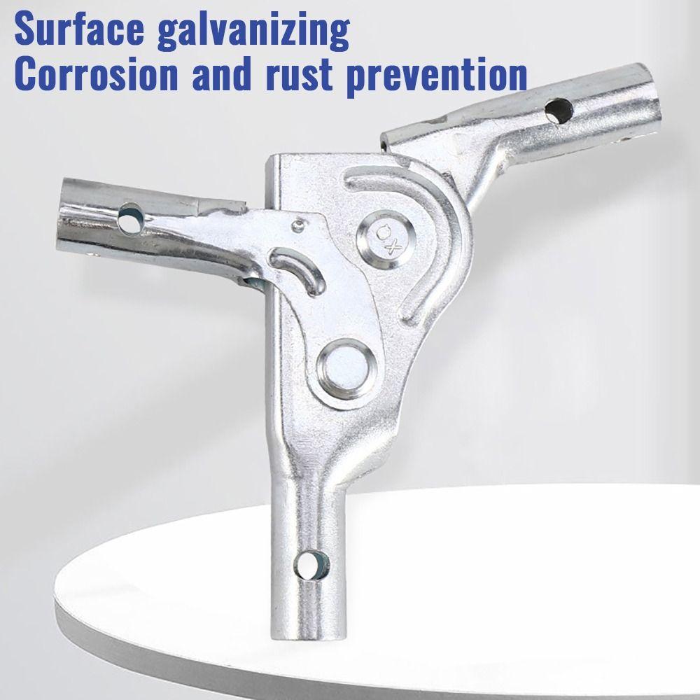 Steel Sofa Angle Adjuster Joint 4/5 Gears Adjustable Foldable Folding Sofa Hinge Three Tube Lifting Backrest Hinge