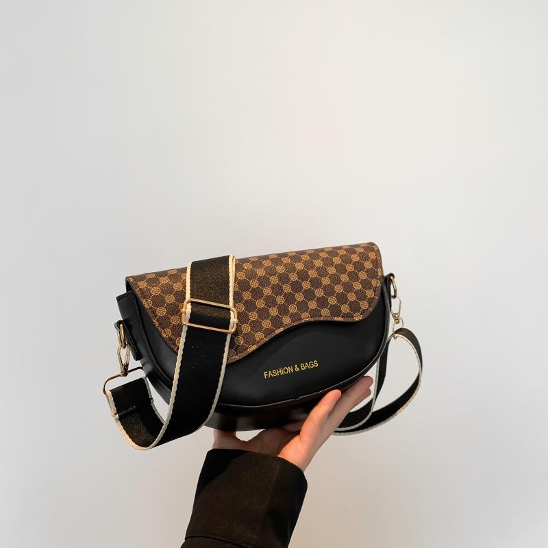 

Новая модная сумка через плечо, ретро, старомодная сумка-седло, сумка через плечо, индивидуальная, модная, простая, популярная сумка