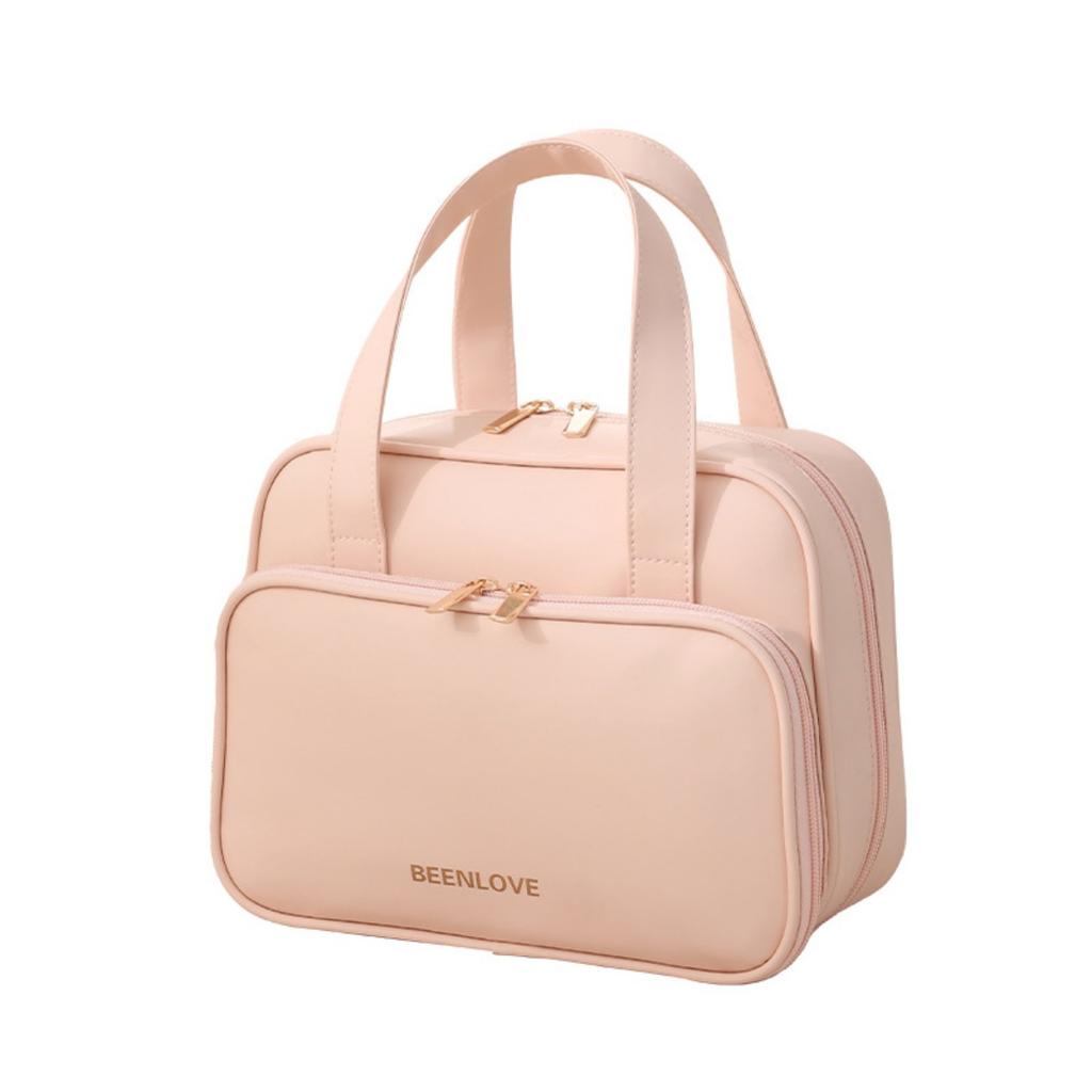 Handheld Square Wash Bag, Travel Cosmetics Storage Bag, Waterproof Makeup Bag, Large Capacity