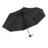 50% Off Black Capsule Pocket Umbrella - Six-Bone Folding for Sun and Rain